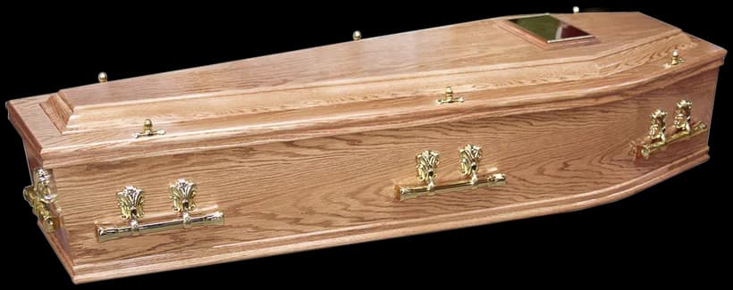 The Ascot coffin