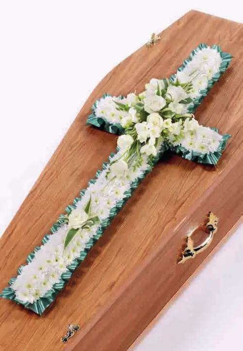 Classic cross, white, from our crosses