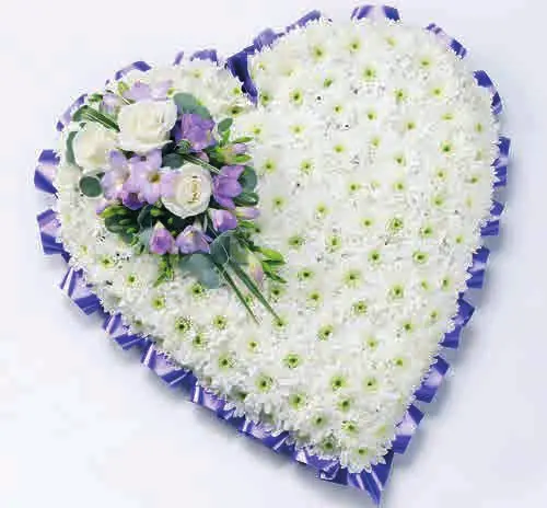 Classic heart, lilac, from our hearts
