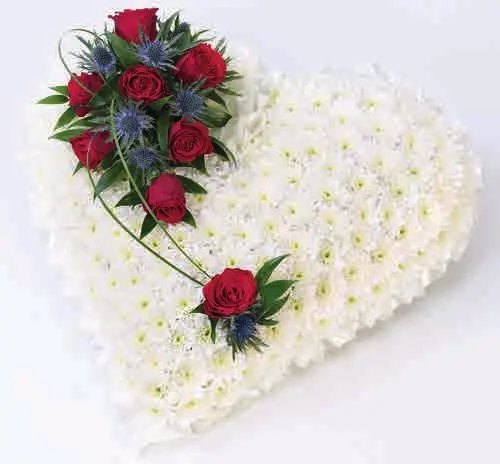 Classic heart, red, from our hearts