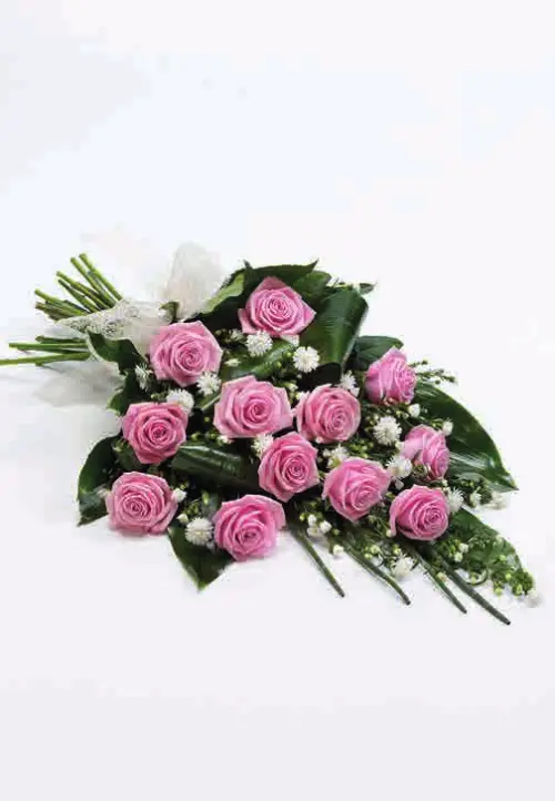Classic rose sheaf, pink, from our sheafs