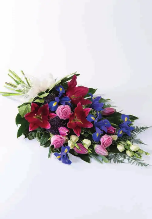Classic sheaf, pink, lilac and white, from our sheafs