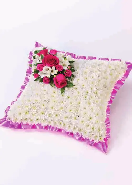 Classic white cushion, from our pillows and cushions
