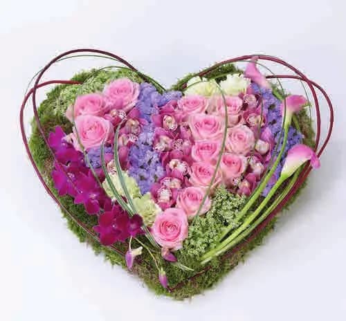 Contemporary heart, from our hearts