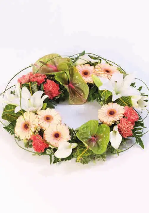 Exotic wreath, from our wreaths
