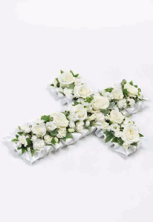 Petite cross, from our children’s flowers