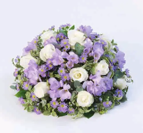 Scented posy, lilac and white, from our posies