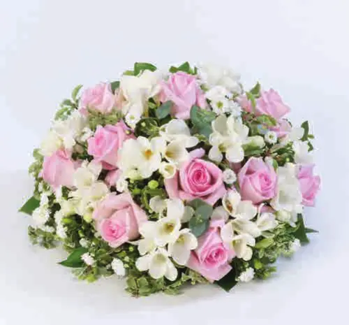 Scented posy, pink and white, from our posies