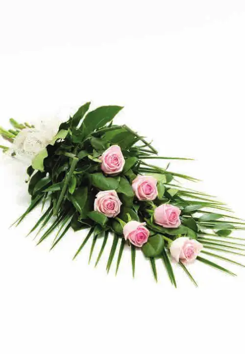 Simple rose sheaf, pink, from our sheafs